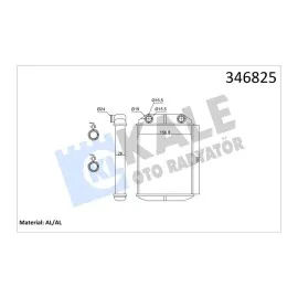 Kalorifer Radyatörü Dacia Dokker-Lodgy