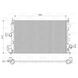 Radyatör Opel Vectra C 1.6