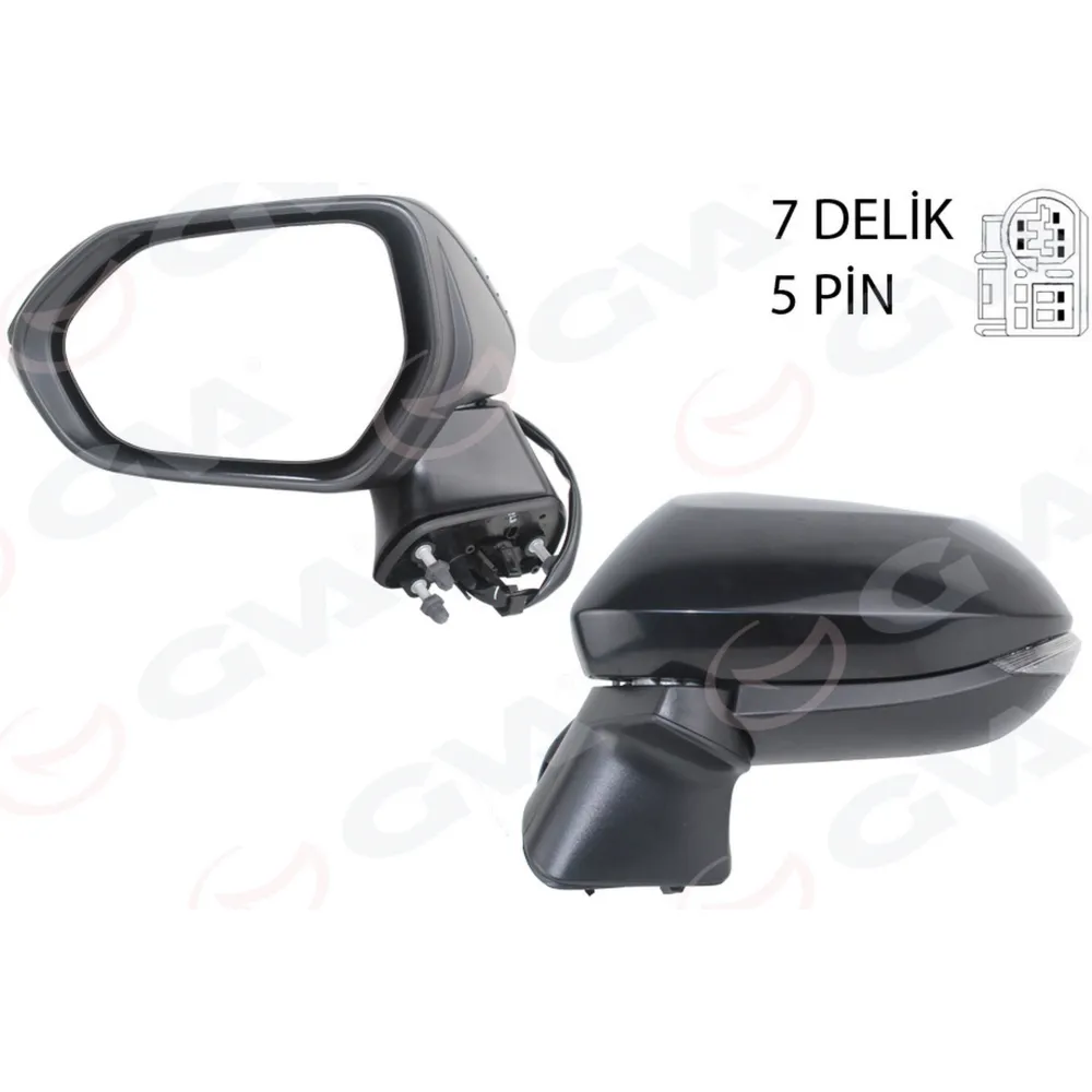 DIŞ DİKİZ AYNASI SOL KATLANIR ISITM SİNY KONV 5 PİN Lİ COROLLA E210-AURIS VM-8271EHPL