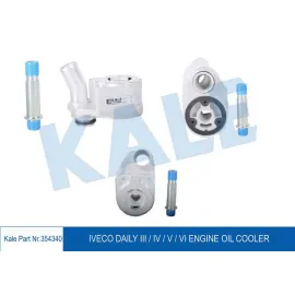 YAĞ SOĞUTUCU SOĞUTUCU IVECO DAILY III-IV-V-VI YAĞ SOĞUTUCU