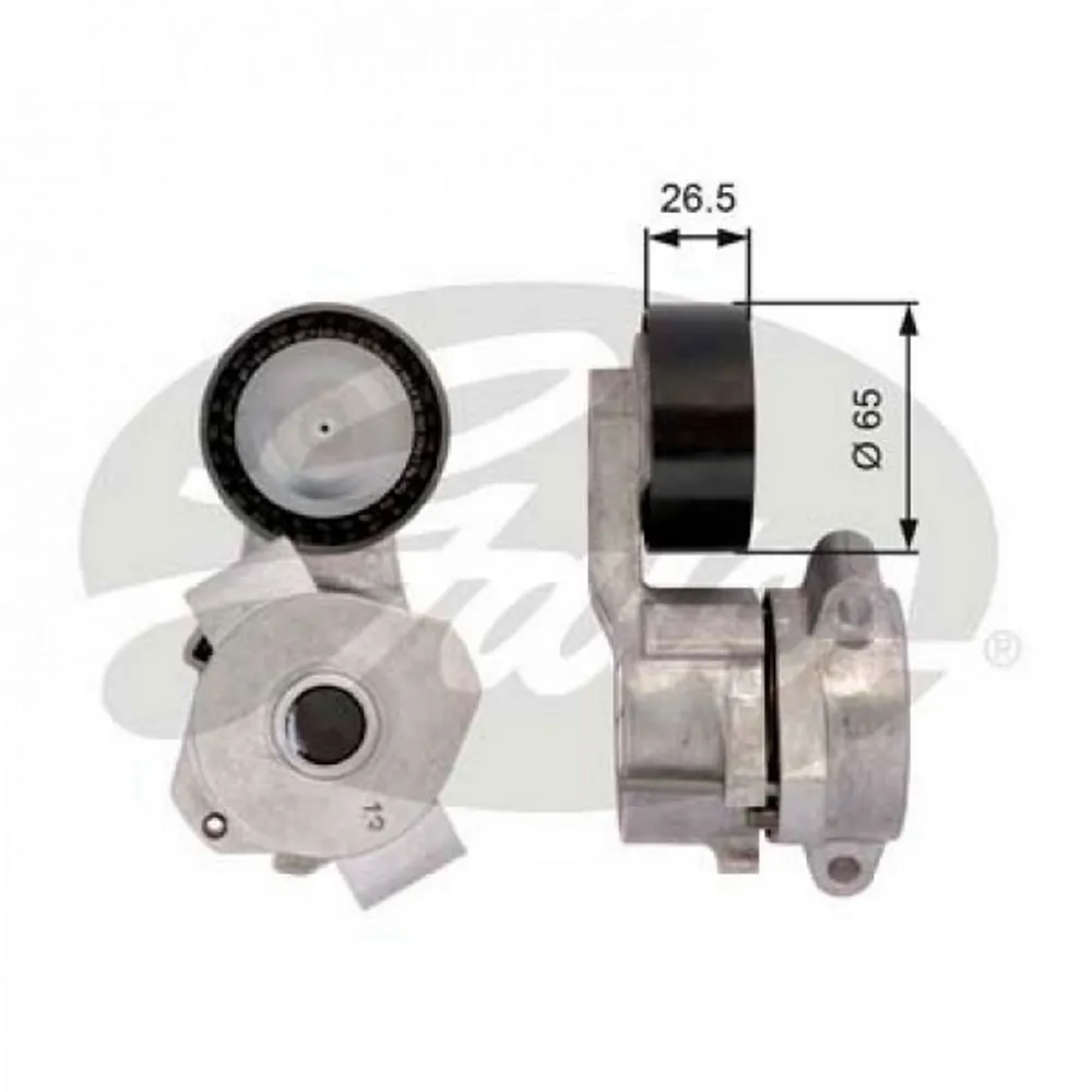 ALTERNATÖR GERGİ RULMANI CITROEN JUMPER 2.0, 2.2 06 - , FIAT DUCATO 2.2 06 - , FORD TANSIT 2.2 06 - , PEUGEOT BOXER 2.2 06 -