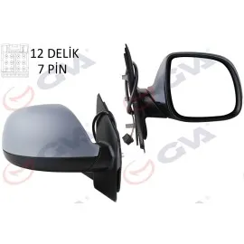 Diş Dikiz Aynasi Sağ Transporter T6 Caravelle 10 Elektrikli Isitmali Katlanir Astarli Konveks 7 Fiş Vm-6196Ebpr