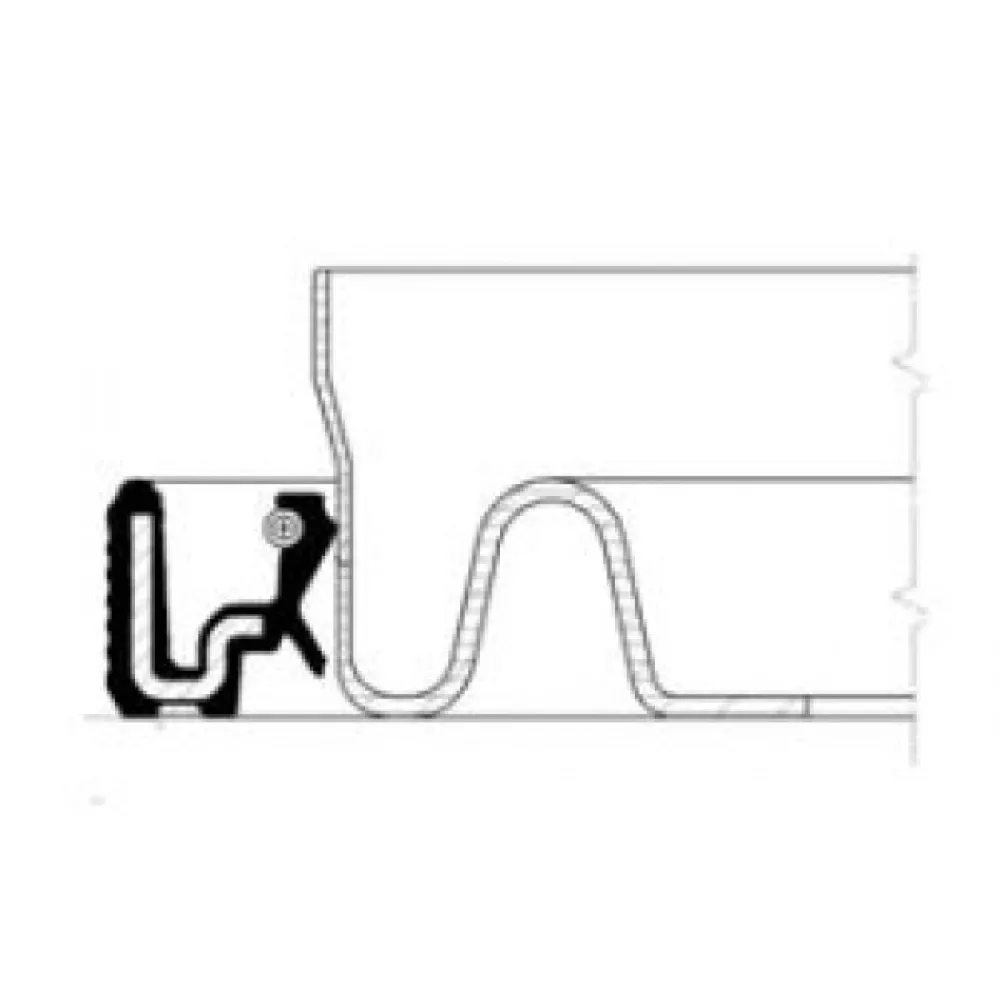 X 12014726B Yardimci Mil Keçesi Ducato 2.5D-Td-2.8 Jtd 90-02 - Movano 2.8 Dti 99-01