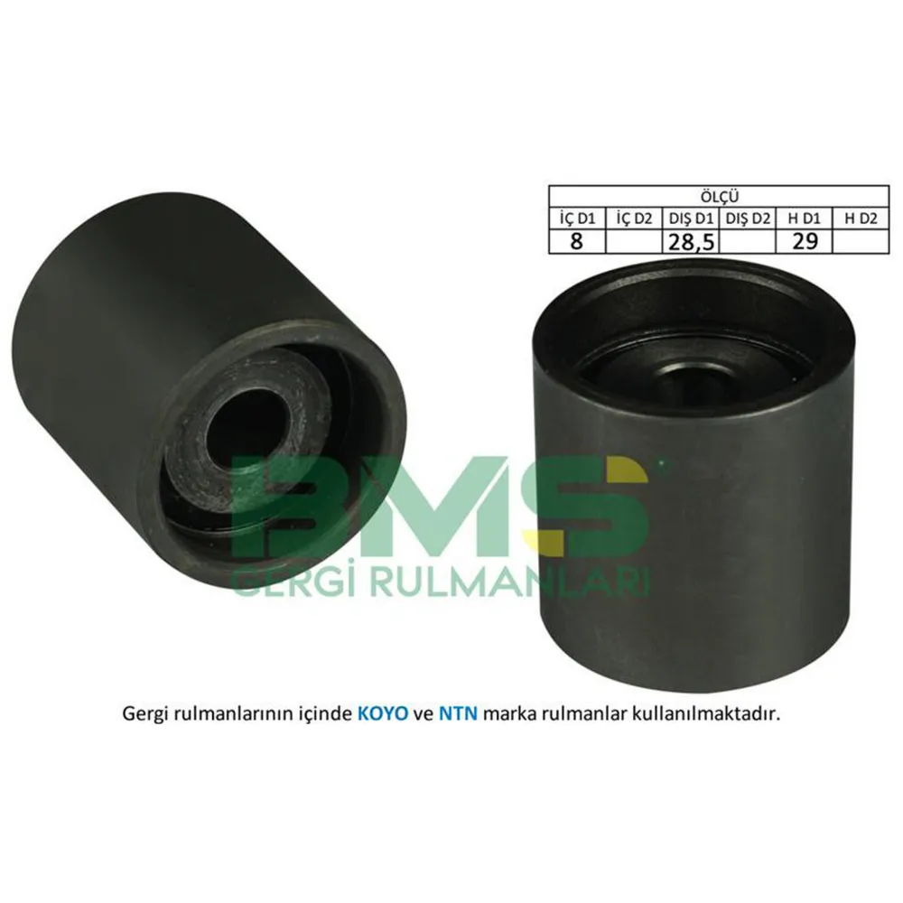 EKSANTRİK GERGİ RULMANI PASSAT-GOLF6/7-CADDY-CRAFTER-AMAROK-LEON 1.6-1.9-2.0-2.5 TDI AEB-BJK-CAY