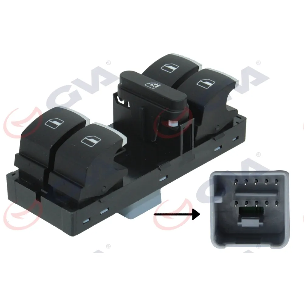 Cam Açma Anahtari Sol Golf 6 09-12 -Jetta 11-17 -Passat 10-14 -Tigunan 08-18 -Touran 10-15 - Amarok 11-16