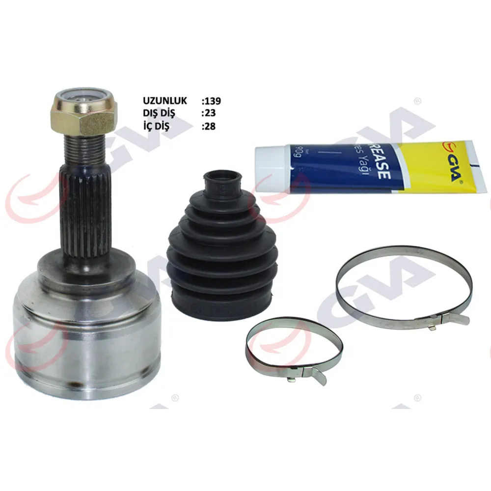 AKS KAFASI DIŞ ÖN CLIO III HB 1.2 16V 05-12 23x28x49 138mm