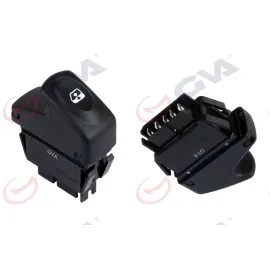 Cam Açma Anahtari Sol Megane I-Clio Ii 98-05 5 Fiş-Tekli