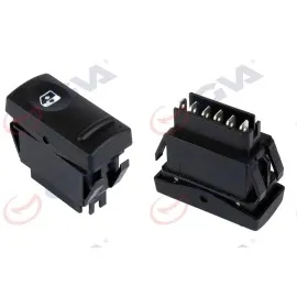 Cam Açma Anahtari Ön Sağ Renault 19 -Master Tekli