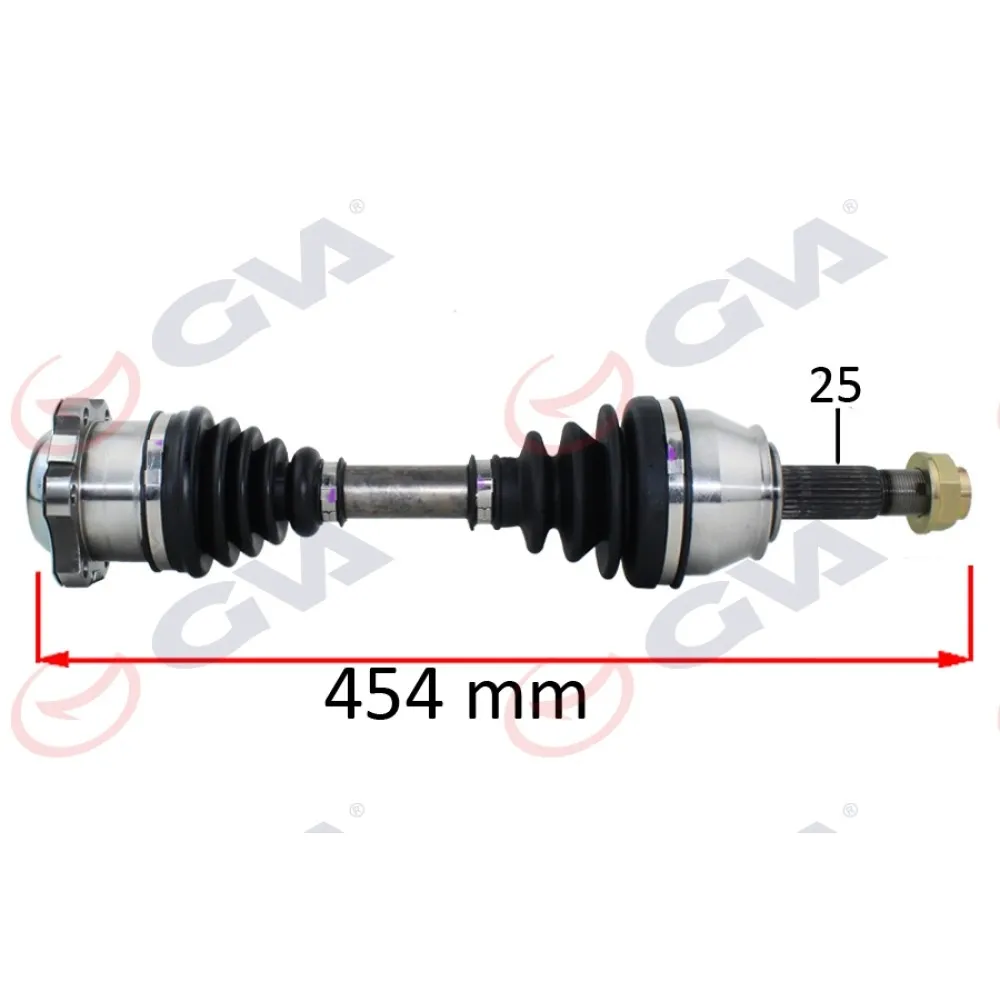 Komple Aks Sol Palio-Albea 1.3 Mtj 03-07 454Mm