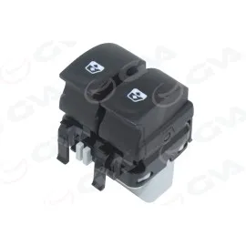 Cam Açma Anahtari Ön Sol Çiftli Renault Clio Iii 10 Fişli Gri