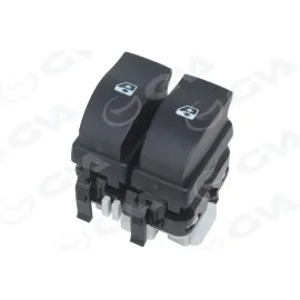 Cam Açma Anahtari Ön Sol Çiftli-Renault Megane Ii 10 Fişli