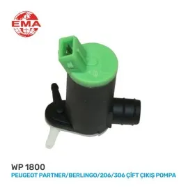 Cam Su Fiskiye Pompasi Çift Çikiş Partner-Berlingo-P206-P306-Saxo