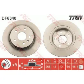 ARKA FREN AYNASI ASTRA J 1.4İ-1.4İT-1.6İ-1.6İT-1.7CDTI 09 CRUZE 09 268.5x12x5DL