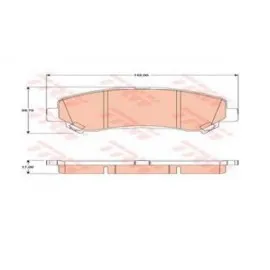 ÖN BALATA QASHQAI 1.5 DCİ-1.6-2.0-2.0 DCİ 07 XTRAIL 2.0-2.0 DCİ-2.5 07 KOLEOS 2.0 DCI 08