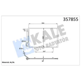 KONDENSER FORD ECOSPORT 1.5 17- AL/AL