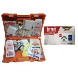 Pls. İşyeri İlkyardim Seti Ultra Lux Duvar Aparatli - İş Güvenliğine Uygun Hirdavat