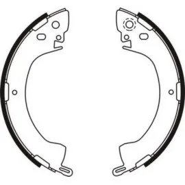 Arka Kampana Pabuç Balata Mitsubishi L300 2.5L 4D56 8V P15V Panelvan 86-00 / L200 2.5L 4D55 4D56 8V K14T 4X2 86-96