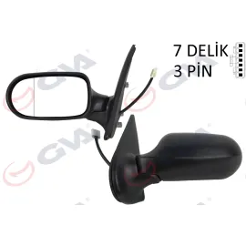 Diş Dikiz Aynasi Sol Palio Weekend 02 Albea 05 Elektrikli Isitmali Konveks 3 Fiş Vm-6155Eal