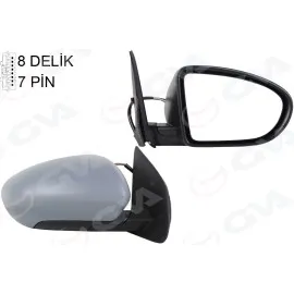 Diş Dikiz Aynasi Sağ Qashqai 09 Elektrikli Isitmali Katlanir Astarli Konveks 7 Fiş Vm-4011Ebhr
