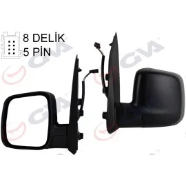 Diş Dikiz Aynasi Sol Fiorino-Bipper-Nemo 07 Elektrikli Isitmali Konveks 5 Fiş Vm-6115Ehl