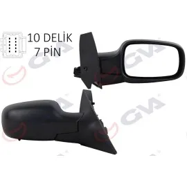 Diş Dikiz Aynasi Sağ Scenic 03-08 Elektrikli Isitmali Sensörlü Konveks 7 Fiş Vm-139Ehpsr