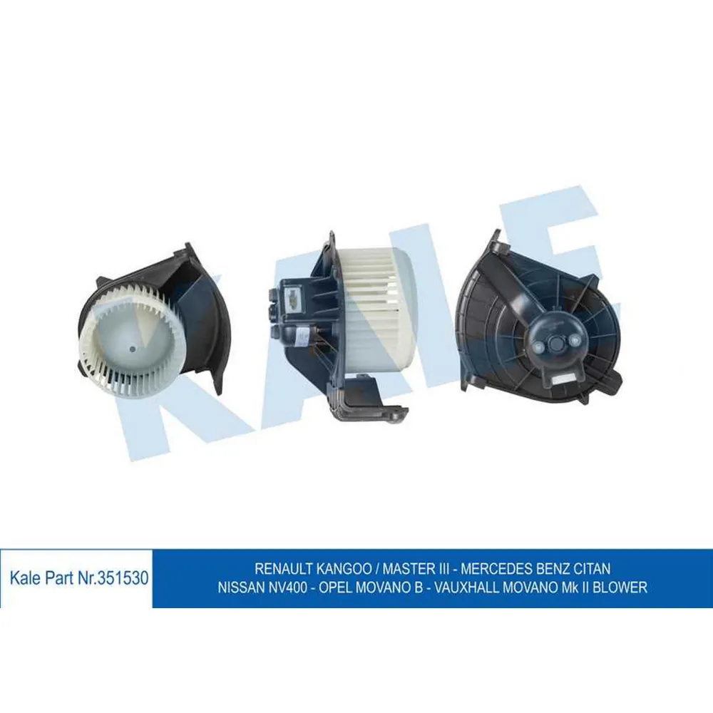 KALORİFER MOTORU KANGOO III-MERCEDES CITAN 08 MASTER III-MOVANO B 10 346990 / 346935 2720500Q0J-A4158350700-A4158350800-93197783