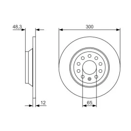 FREN DİSKİ ARKA 5 BİJON 210 MM AUDI A3 1.4 TFSI 12-16, A3 1.4 TFSI 14 -, A3 2.0 TFSI 16 -, A3 2.0 TFSI QUATTRO 16 -, A3 S3 QUATTRO 13-16, A3 1.6 TDI 17 -, A3 2.0 TDI 13-16, A3 2.0 TDI 12 -, A3 2.0 TDI