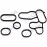 Yağ Soğutucu Oring Takimi Euro4 Corsa C-Astra H-Meriva-Doblo-Linea-Albea-Fiorino-Aveo 1.3 Mtj-Cdti 5650949-55283614-93177783