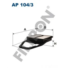 HAVA FİLTRESİ CIVIC VII 1.4-1.6-1.7 ie VTEC- 2.0 Type-R 01-05