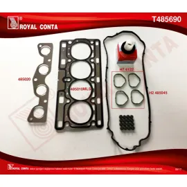 ÜST TAKIM CONTA KEÇELİ-SUBAP LASTİKLİ MODUS-CLIO III 1.2 16V 75HP 08 78HP 05