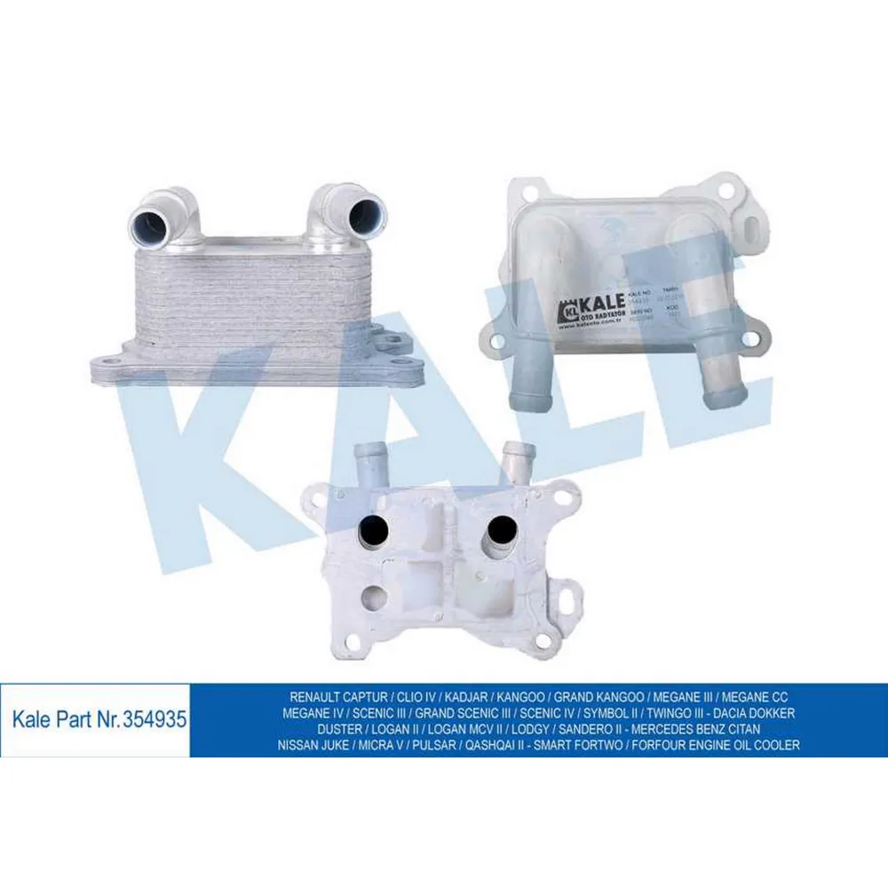 YAĞ SOĞUTUCUSU CLIO IV-CAPTUR-MEGANE III-DOKKER-DUSTER-LOGAN II-KADJAR 1.2TCE