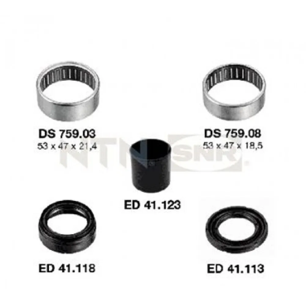 Torsiyon Tamir Takimi Kiti Saxo-Ax-P106 Stabilizatöre Sahip Araçlar Için X