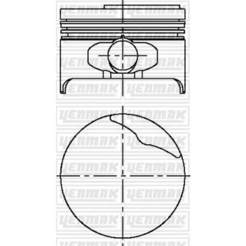 MOTOR PİSTON SEGMAN MGN 1600 8 V 1/2 79.50 ÇAP STD