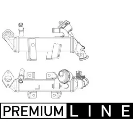 8Me376747-561 Egr Soğutucusu Master Iii 2.3Dci-Lgn Iii-Espace Iv 2.0Dci