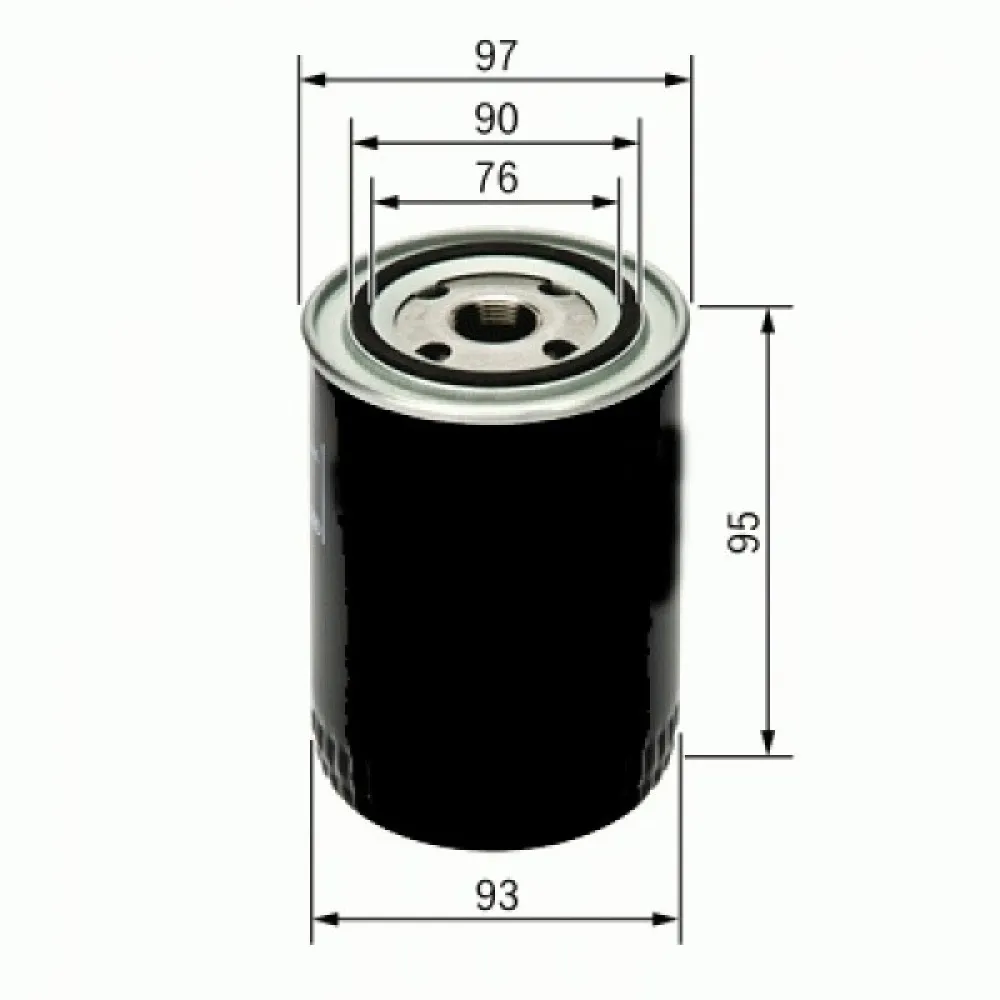 Yağ Filtresi Fiesta 1.8Di-Focus 1.8Tdci-1.8Di/tddi-1.8T-Connect 1.8Di-1.8Tdci-1.8Tdi-Transit 2.5Tdi