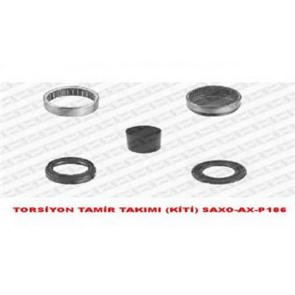 TORSİYON TAMİR TAKIMI KİTİ SAXO-AX-P106 Stabilizatör Olmayan araçlar için