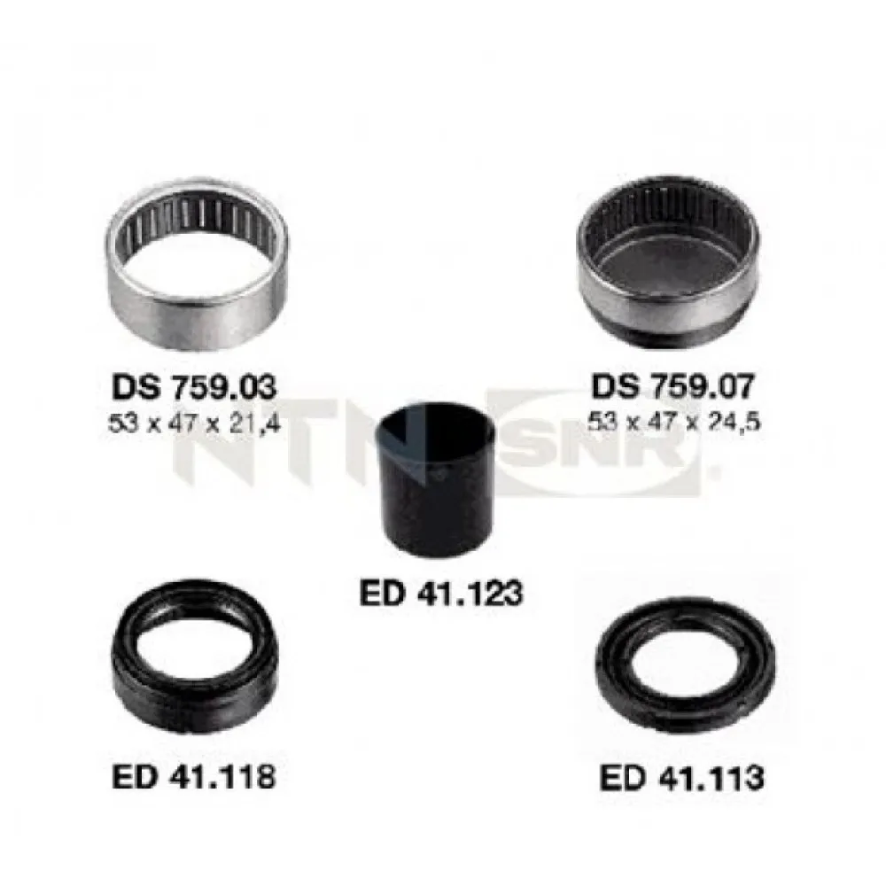 Torsiyon Tamir Takimi Kiti Saxo-Ax-P106 Stabilizatör Olmayan Araçlar Için