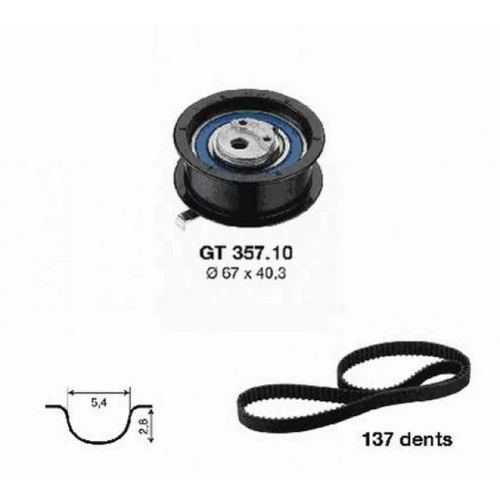 EKSANTRİK GERGİ KİTİ 137x254 CADDY II-GOLF III-T4-CORDOB-IBIZA II-III-TOLEDO I 1.9D 1Y-AEY-ALH-ALE