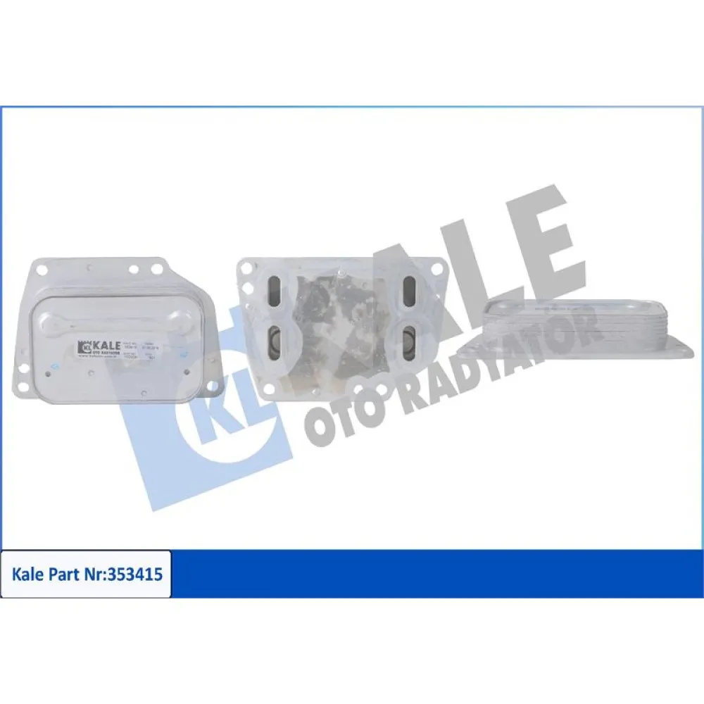 Yağ Soğutucu Alfa Romeo Mito, Citroen Nemo, Fiat Doblo Mpv, Doblo, Pratico, Fiorino, Panda, Punto, Qubo, Egea, 500L, 500X, Peugeot Bipper