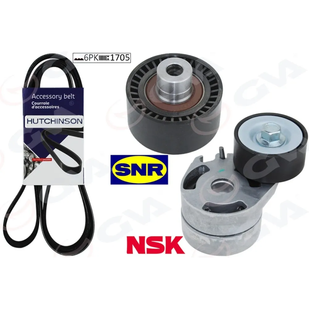 Alternatör Gergi Kiti Kütüklü P206-Xsara 1.4Hdi-P407-Berlingo-C5- 1.6 Hdi Klimali K026Pk1708