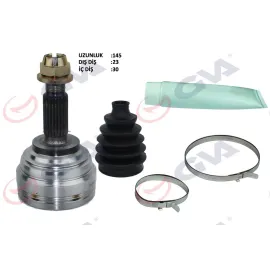 AKS KAFASI DIŞ ÖN MEGANE II 02-08 -LOGAN 04-12 1.4/1.6 16V-1.5 DCİ AUTO/MAN 23x30x49 145mm