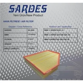Hava Filtresi Bmw B47 G20 G80 19 G22 G82 20