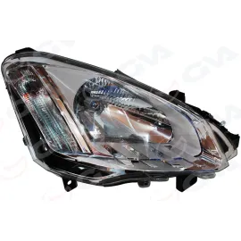 Far Sinyal Sağ Berlingo 2012 Elektrikli H4 Motorlu Ledli