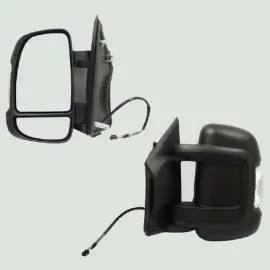 DIŞ DİKİZ AYNASI ELEKTRİKLİ ISITMALI SİNYALLİ KISA KOL ÇİFT AYNALI SOL BOXER-JUMPER-DUCATO 2006-