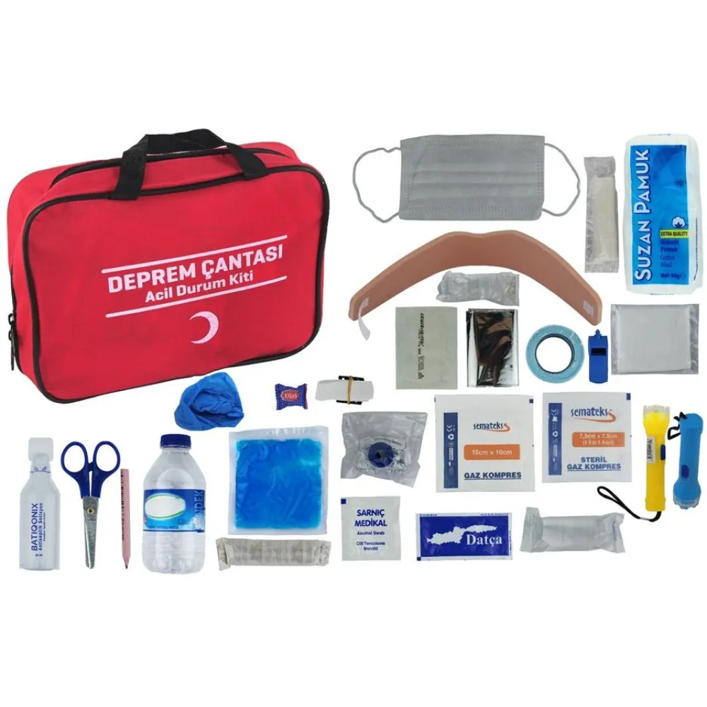 Deprem Çantasi S.o.s. Acil Durum Kiti