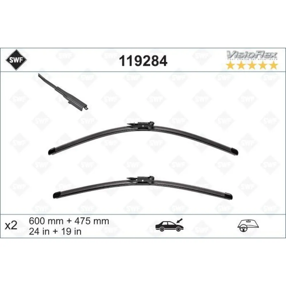 Silecek Supurgesi Swf Bmw E90 F30 G20 E84 Mercedes-Benz W176 A180 A160