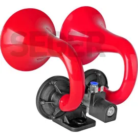 ÇİFT BORULU HAVALI KORNA 12V RAMHORN-ÇİFT BOYNUZ