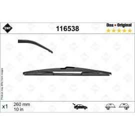 SILECEK SUPURGESI ARKA 260mm MERCEDES B-CLASS W246 11 18 . RENAULT CAPTUR 20 SWF
