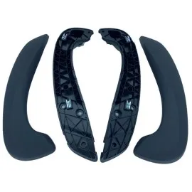 Kapi İç Kolçak Komple Takim R-L Siyah Fluence-Megane 3