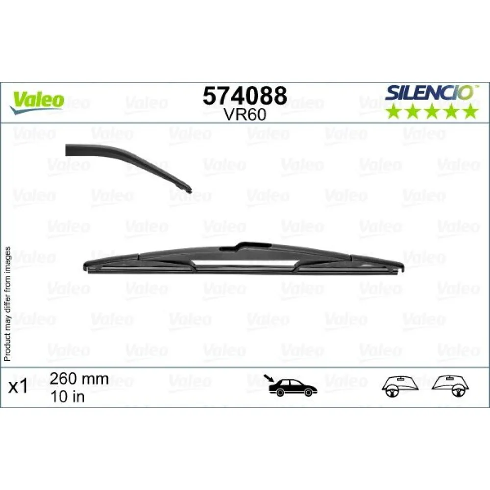 Silecek Supurgesi Arka 260Mm Mercedes B-Class W246 11 18 . Renault Captur 20